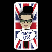 Coque Samsung Galaxy S6 edge Mister UK Brun
