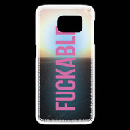 Coque Samsung Galaxy S6 edge Fuckable Rose ZG