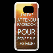 Coque Samsung Galaxy S6 edge J'ai pas attendu FB ZG