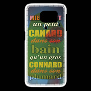 Coque Samsung Galaxy S6 edge Canard Bain ZG