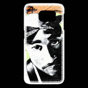 Coque Samsung Galaxy S6 edge Graffiti rappeur PB