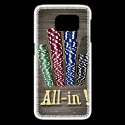 Coque Samsung Galaxy S6 edge Poker all in