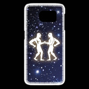 Coque Samsung Galaxy S6 edge zodiaque gémeaux