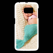 Coque Samsung Galaxy S6 Bébé Sirène