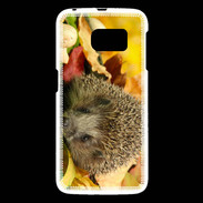 Coque Samsung Galaxy S6 Automne et Hérisson