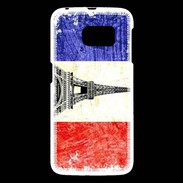 Coque Samsung Galaxy S6 Drapeau français vintage 2