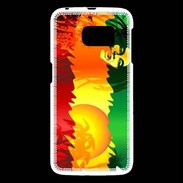 Coque Samsung Galaxy S6 Chanteur de reggae