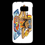Coque Samsung Galaxy S6 Rasta DJ Jamaïca