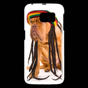 Coque Samsung Galaxy S6 Chien Rasta