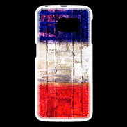 Coque Samsung Galaxy S6 Drapeau français vintage
