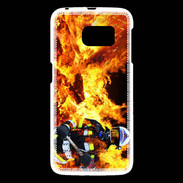 Coque Samsung Galaxy S6 Pompier soldat du feu