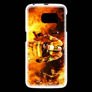 Coque Samsung Galaxy S6 Pompiers Soldat du feu 2