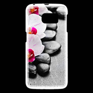 Coque Samsung Galaxy S6 Orchidée Zen 