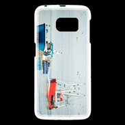 Coque Samsung Galaxy S6 Chalutier de pêche en mer