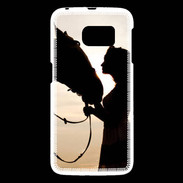 Coque Samsung Galaxy S6 Amour de cheval 10