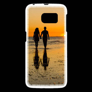 Coque Samsung Galaxy S6 Balade romantique sur la plage 5