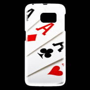 Coque Samsung Galaxy S6 Poker 4 as