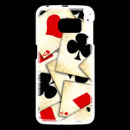 Coque Samsung Galaxy S6 Carte de poker vintage 50
