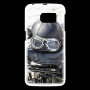 Coque Samsung Galaxy S6 Casque de moto vintage