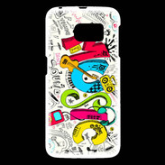 Coque Samsung Galaxy S6 Graffiti Musique