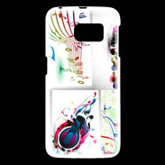 Coque Samsung Galaxy S6 Abstract musique