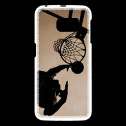 Coque Samsung Galaxy S6 Basket en noir et blanc