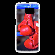 Coque Samsung Galaxy S6 Paire de gants de boxe rouge