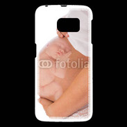 Coque Samsung Galaxy S6 Femme enceinte avec bébé dans le ventre