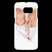 Coque Samsung Galaxy S6 Duo de bébés qui dorment 2
