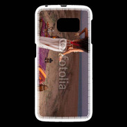 Coque Samsung Galaxy S6 Danseuse orientale dune désert