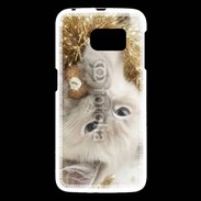 Coque Samsung Galaxy S6 Chat Noël