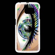 Coque Samsung Galaxy S6 Œil hippie