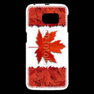 Coque Samsung Galaxy S6 Canada en feuilles