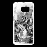 Coque Samsung Galaxy S6 Charles VII et Jeanne d'Arc