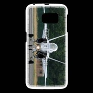 Coque Samsung Galaxy S6 Avion de chasse F18 de face