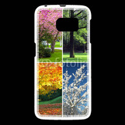 Coque Samsung Galaxy S6 Arbres 4 saisons