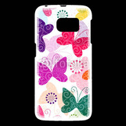 Coque Samsung Galaxy S6 Fond papillon fashion 75