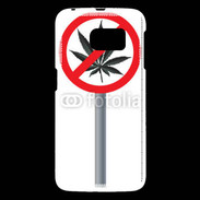 Coque Samsung Galaxy S6 Cannabis interdit