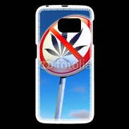 Coque Samsung Galaxy S6 Interdiction de cannabis 2
