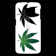 Coque Samsung Galaxy S6 Double feuilles de cannabis