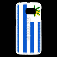 Coque Samsung Galaxy S6 Drapeau Uruguay cannabis 2