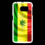 Coque Samsung Galaxy S6 Drapeau cannabis