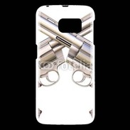 Coque Samsung Galaxy S6 Double revolver