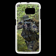 Coque Samsung Galaxy S6 Militaire en forêt
