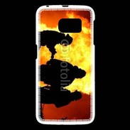Coque Samsung Galaxy S6 Pompier Soldat du feu 3