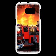 Coque Samsung Galaxy S6 Intervention des pompiers incendie