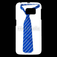 Coque Samsung Galaxy S6 Cravate bleue