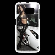 Coque Samsung Galaxy S6 Voiture et charme