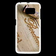 Coque Samsung Galaxy S6 Bouchon de bouteille de vin Bordeaux