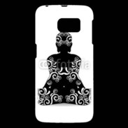 Coque Samsung Galaxy S6 Bouddha en dessin 